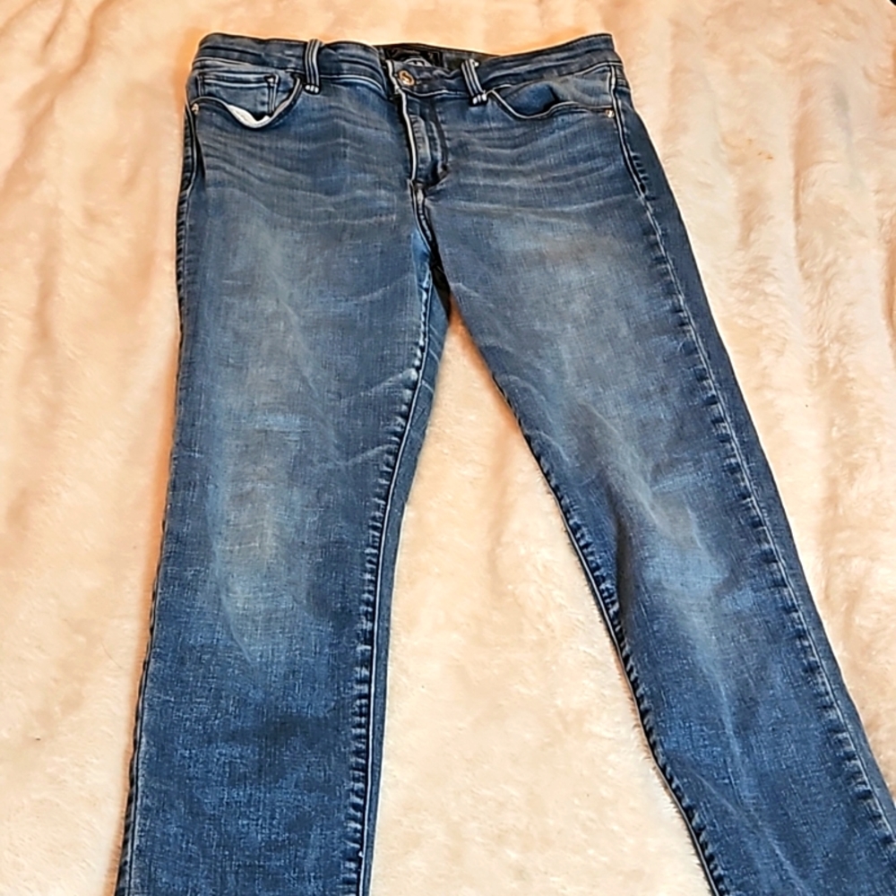 Abercrombie & Fitch NY waist 27 4s Harper Super Skinny Light Wash Jeans